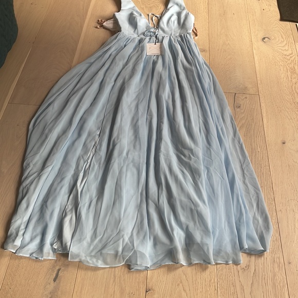 Fame and partners light blue dress size US 4 - Picture 2 of 4